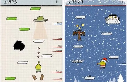 Doodle Jump - descărcare joc gratuit de pe telefonul Android și