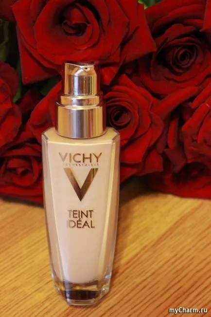 Tökéletesen sima bőr tónusát - egy hang valóban lehetséges folyadékot Vichy - Vichy Teint ideális