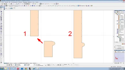 Utilizarea atunci când se lucrează cu profile speciale ArchiCAD