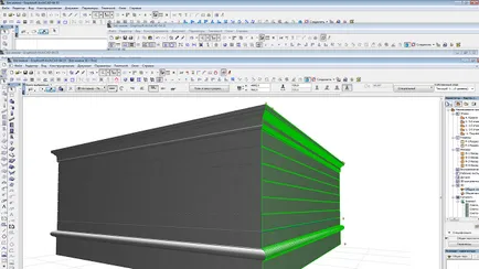 Utilizarea atunci când se lucrează cu profile speciale ArchiCAD