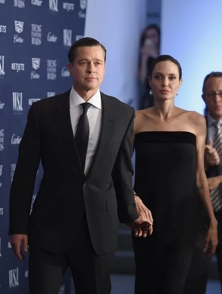 Története Brad Pitt és Angelina Jolie a történelem lyuyubvi, kozmopolita magazin