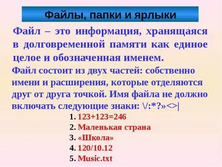 Какви са трябва да се спазват правилата за писане на име на файла