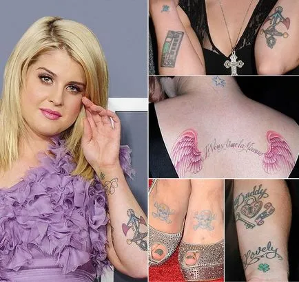 Mit tetoválás csillag Viktoriya Bekhem