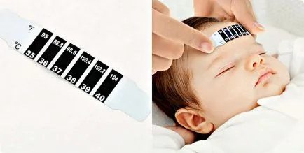 Как да се измери температурата и новородените деца, измерена без термометър