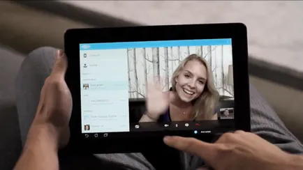 Hogyan hozzunk létre Skype, a táblagép