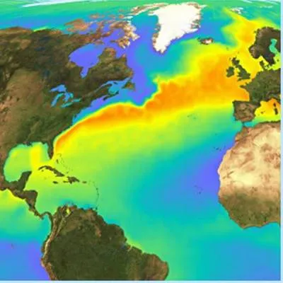 Gulf Stream se răcește în jos, așa cum sa spus