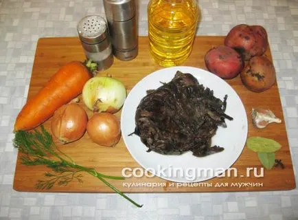 Miere agaric supa de ciuperci - gătit pentru bărbați