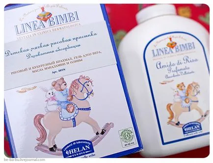 Хелан LINEA Bimbi - ориз прах, успокояващ крем, сапун без луга