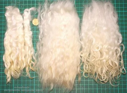 Подобно на овча вълна става коса за кукли - Справедливи Masters - ръчна изработка, ръчно изработени
