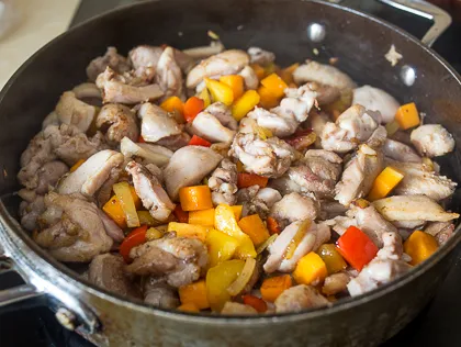 Cum de a găti pilaful cu carne de pui si dovleac - un pas dovedit de reteta pas cu fotografii pe blog delicios