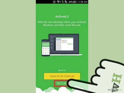 Hogyan kell használni az alkalmazást android airdroid
