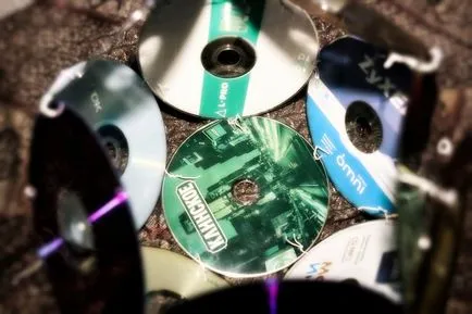 Cum sa faci un abajur de CD-uri vechi