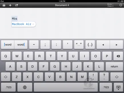 Cum pot utiliza abrevieri (autocorectare) pentru iPad și iPhone