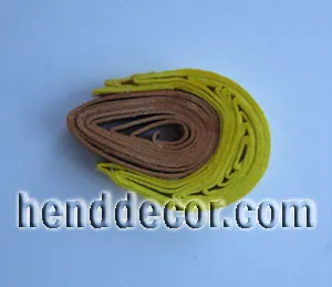 Cum sa faci un magnet pe frigider in tehnica quilling - decor Caleidoscop