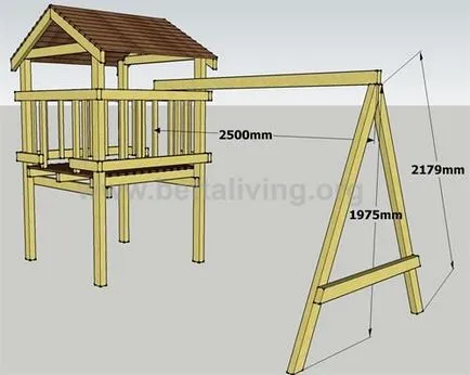 Hogyan készítsünk egy swing saját kezűleg - a hagyományos és eredeti modellek, tervek és rajzok