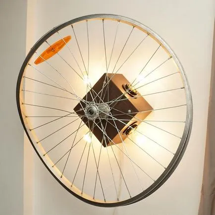 Hogyan, hogy az eredeti lámpa kerékpárkerék