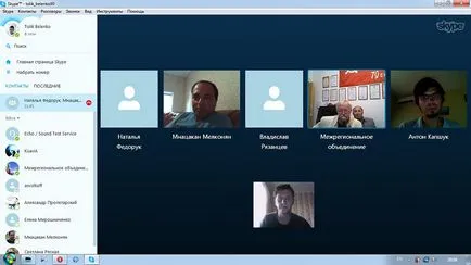 Hogyan hozzunk létre egy konferencián skype