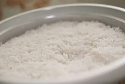 Főzni rizs tanulni főzni ropogós rizs lépésre sushi tekercs otthon
