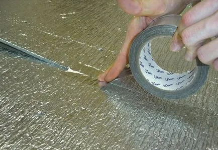 Cum se pune pe Penofol podea de beton