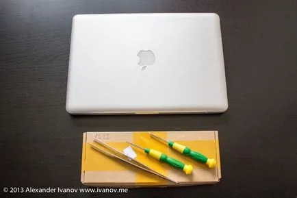 Hogyan cseréljük ki az akkumulátort egy MacBook Pro - Alexander Ivanov