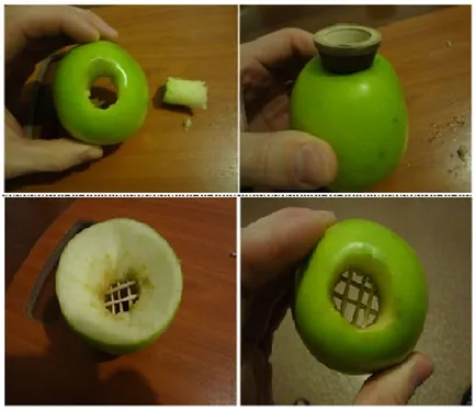Сиса с ябълка как да се направи