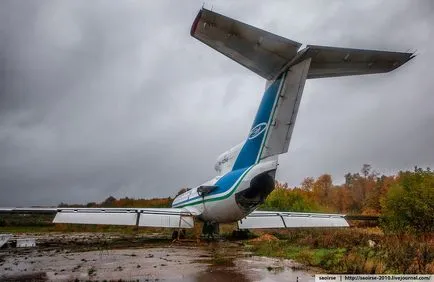 Avion cimitir în suburbii, știri fotografie