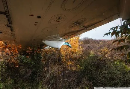 Avion cimitir în suburbii, știri fotografie