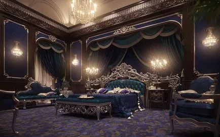 Royal спалня дизайн - цар спалня