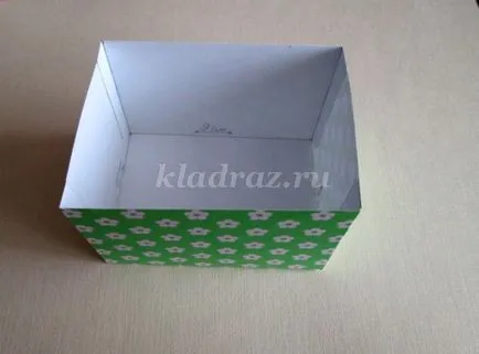 Кошница с плодове от хартия със собствените си ръце за деца
